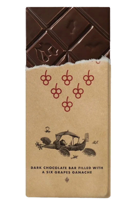 Chocolataria Equador Tmavá čokoláda s portským vínom Graham's Six Grapes