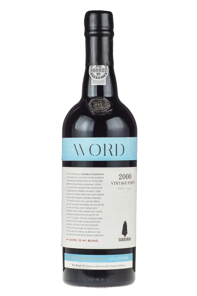 Sandeman 225Y The Word Vintage 2000