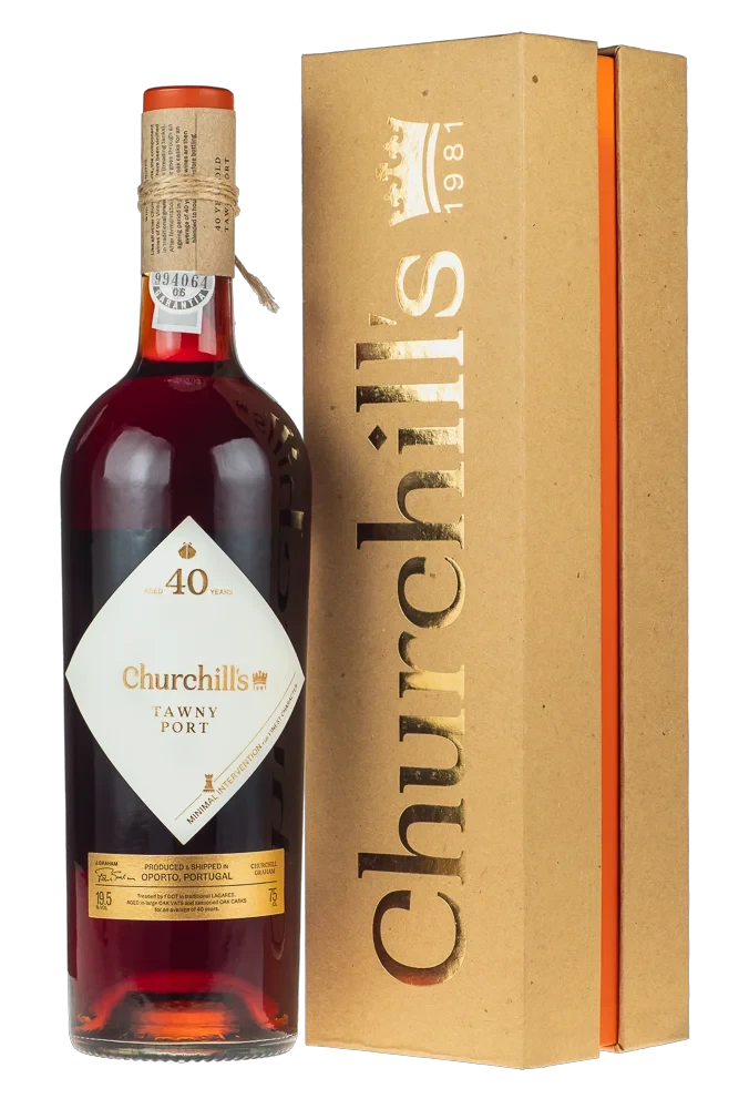 Churchill's 40 Year Old Tawny w Box